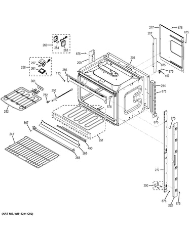 Upper oven