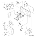 GE AZ85W18DACM2 control parts diagram