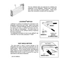 GE GTH20JBBABB evaporator instructions diagram