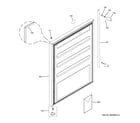 GE ZIBS240HASS door diagram