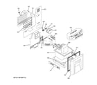 GE ZIBS240HASS freezer controls & components diagram