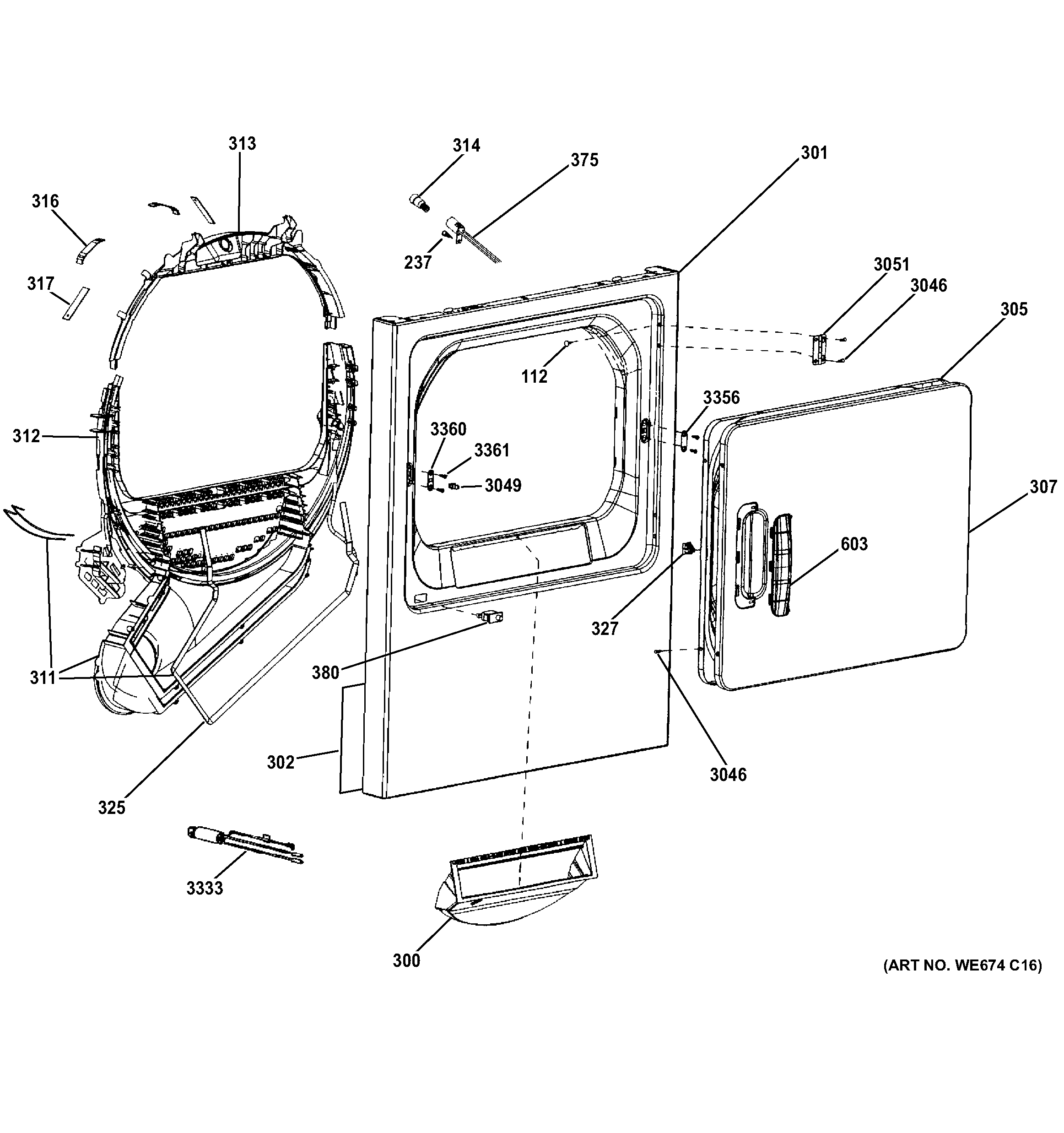 FRONT PANEL & DOOR