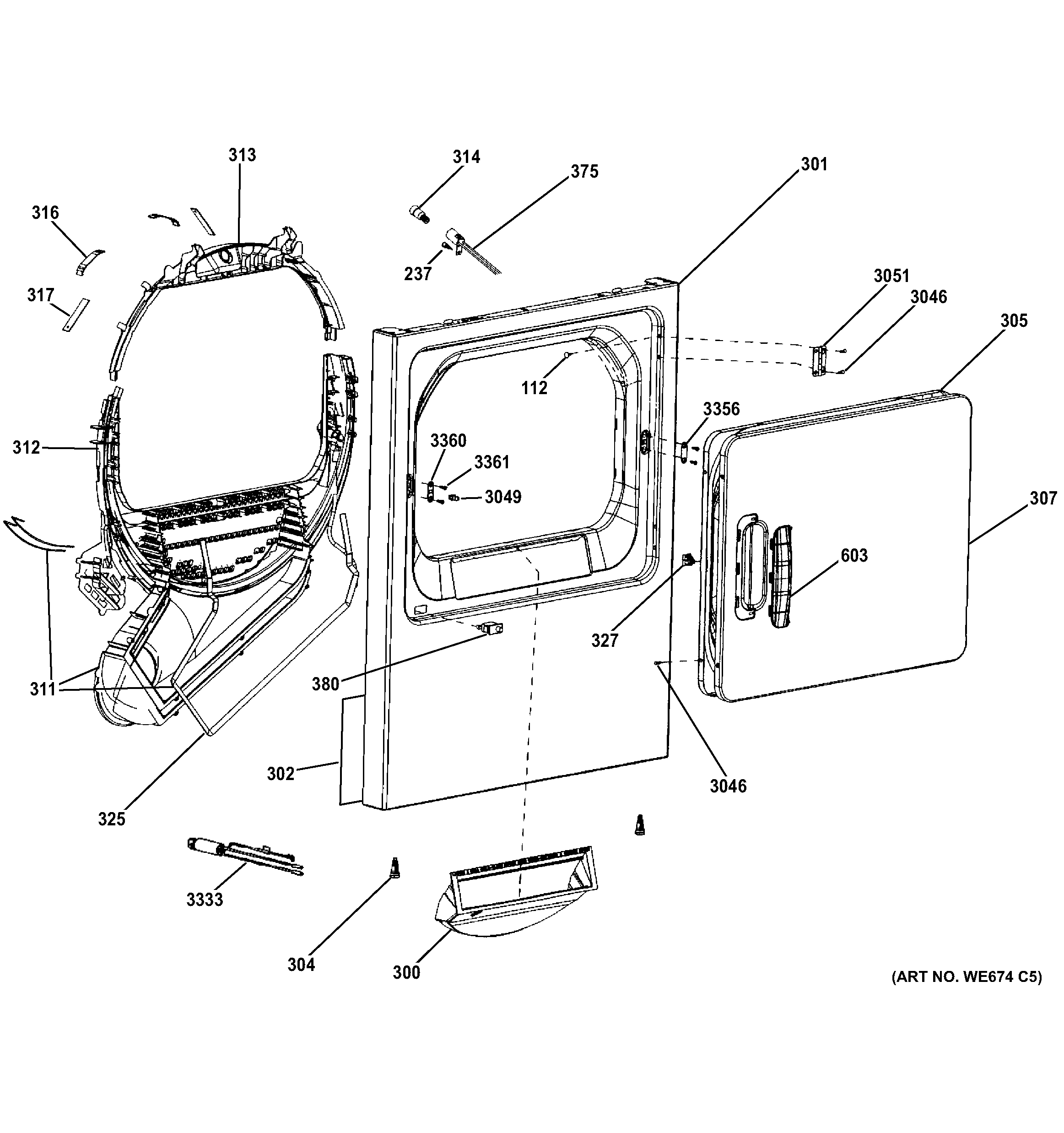 FRONT PANEL & DOOR