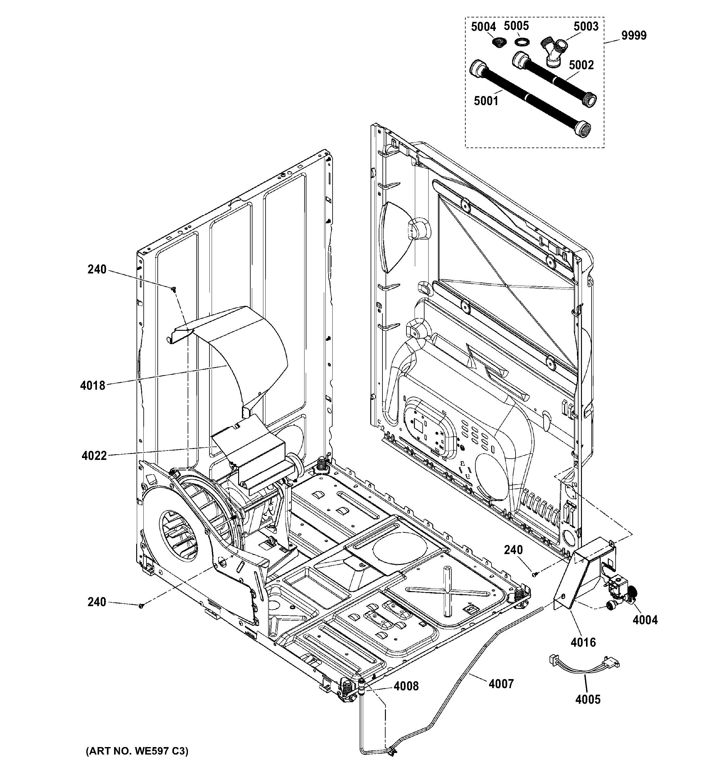 Shields & water parts