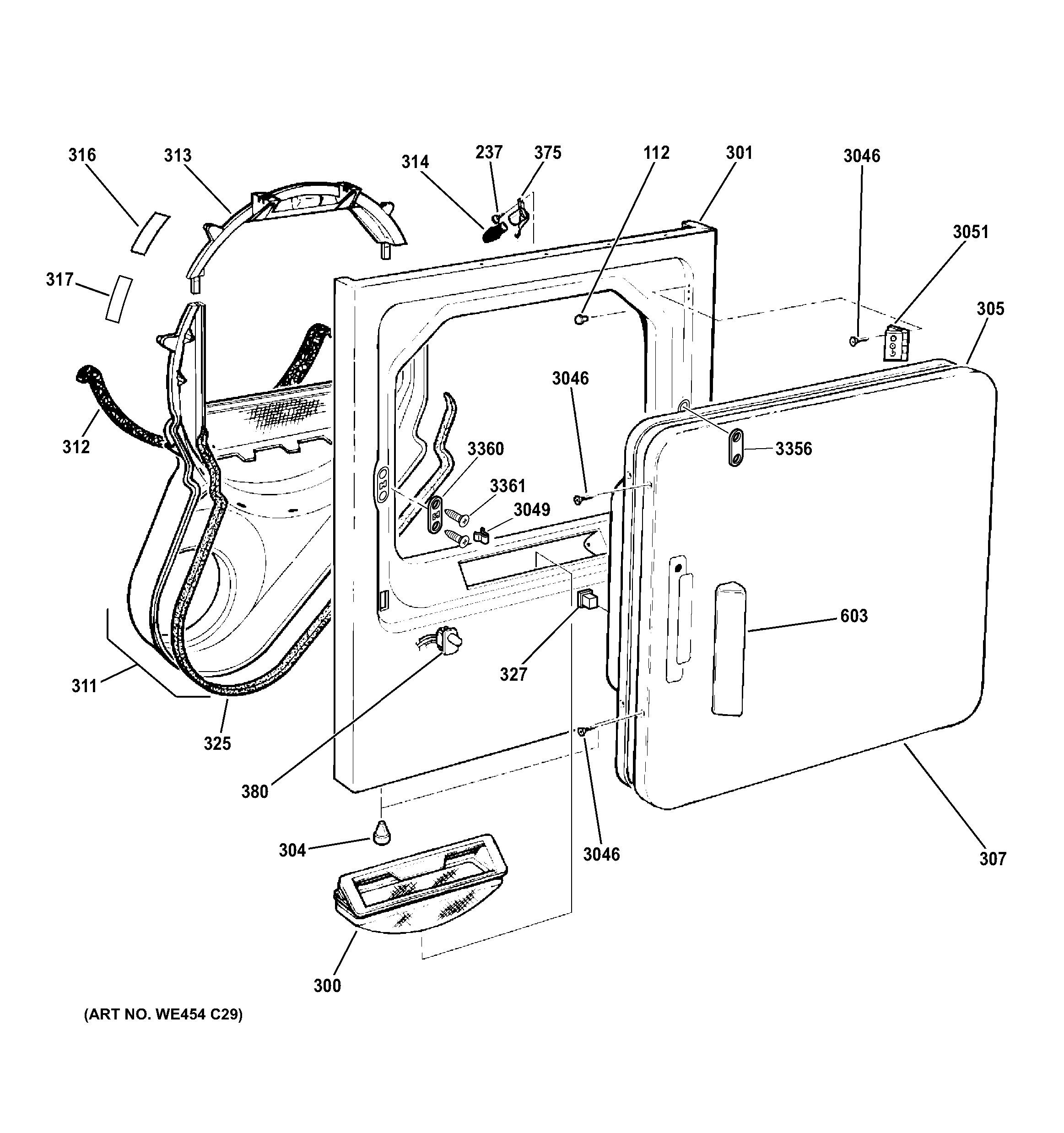 FRONT PANEL & DOOR