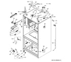 GE DFE28JGHCBB case parts diagram