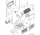 GE GYE22KSHCSS machine compartment diagram