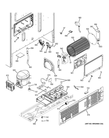 Machine compartment