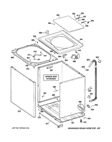 Cabinet, cover & front panel
