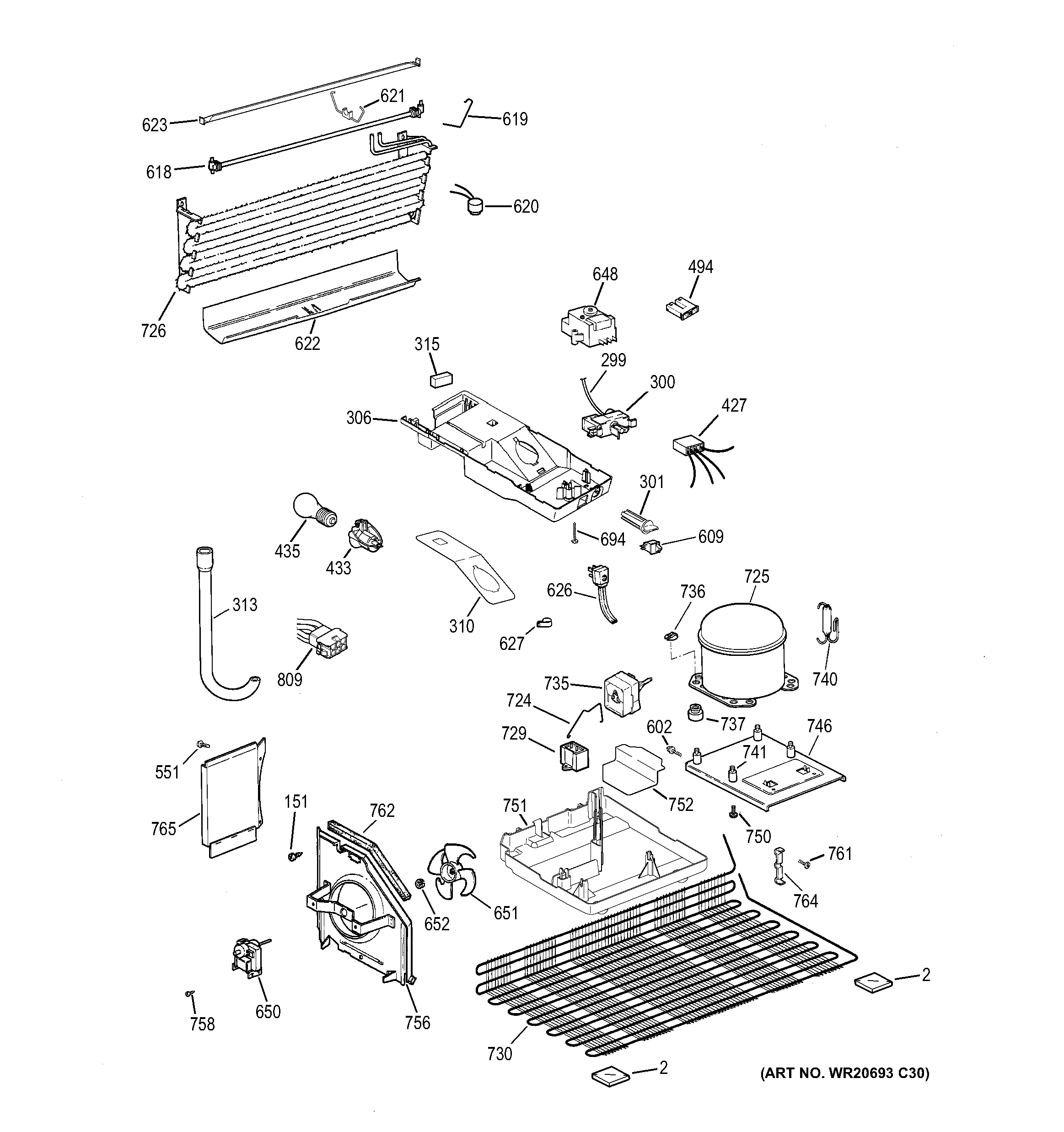 Machine compartment