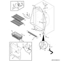 GE FUM21DHRBWW cabinet diagram