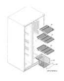 Freezer shelves