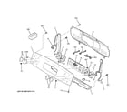 GE JB350DF3CC control panel diagram
