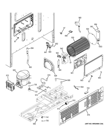 Machine compartment