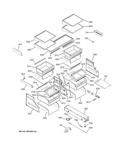 Shelves & drawers
