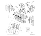 GE ZMC1095BF001 microwave diagram