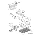 GE GTE17HBWKRWW machine compartment diagram