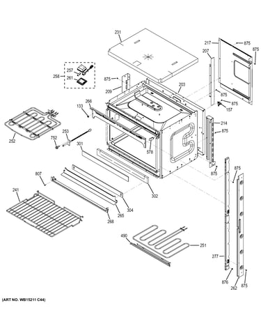 Upper oven
