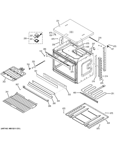 Lower oven