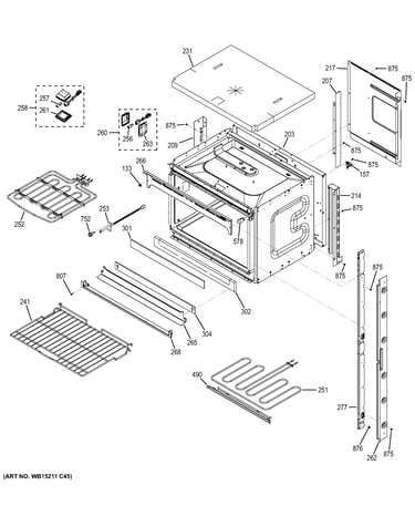 Upper oven