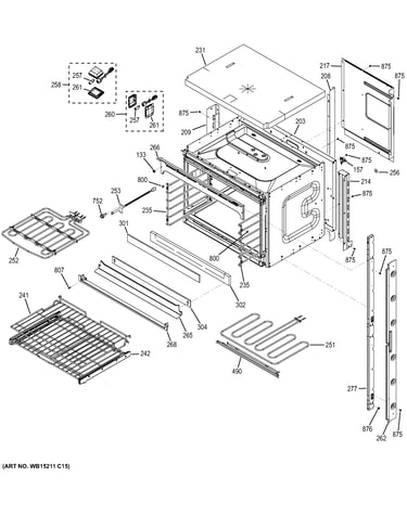 Upper oven
