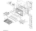 GE PK7500DF1WW upper oven diagram