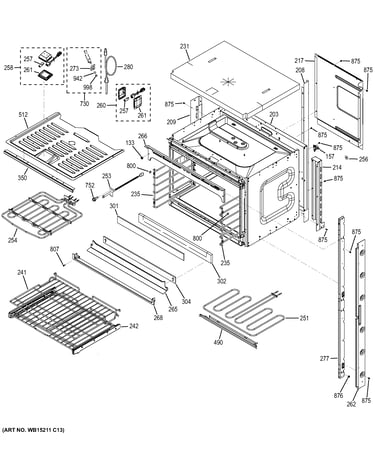 Upper oven