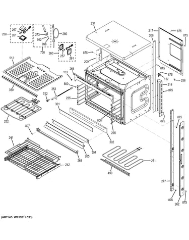 Upper oven