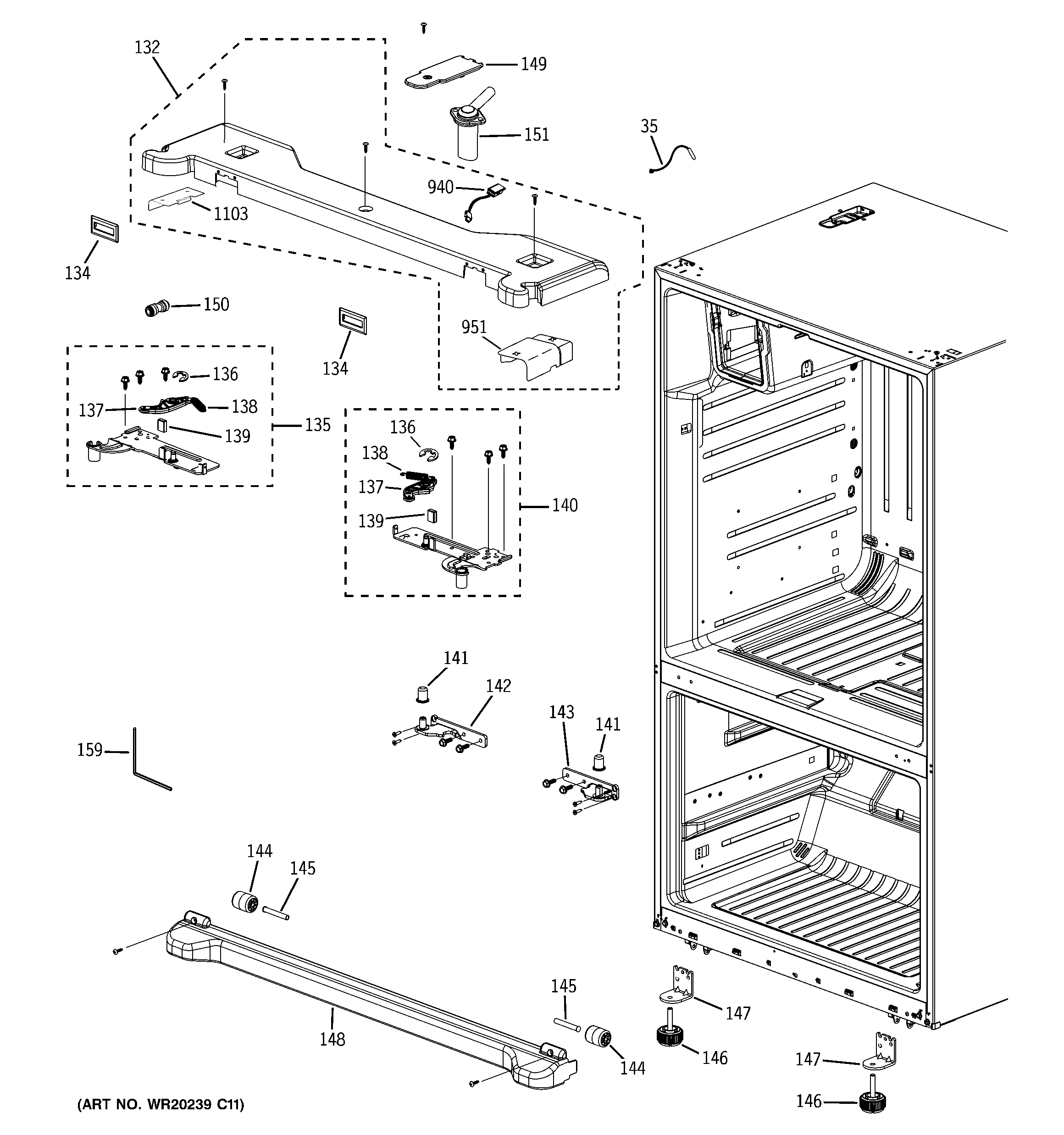 Case parts