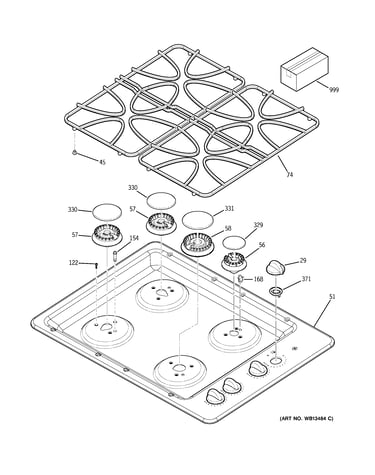 Control panel & cooktop