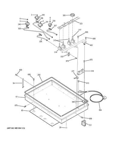 Gas & burner parts