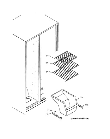 Freezer shelves