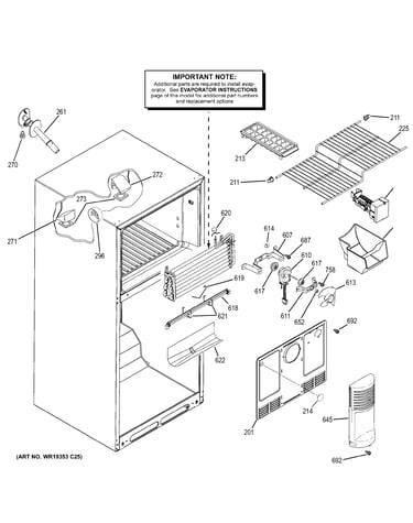 Freezer section