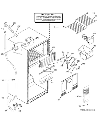 Freezer section