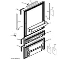 GE ZIC30GNZBII doors diagram