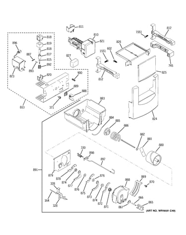 Ice maker & dispenser