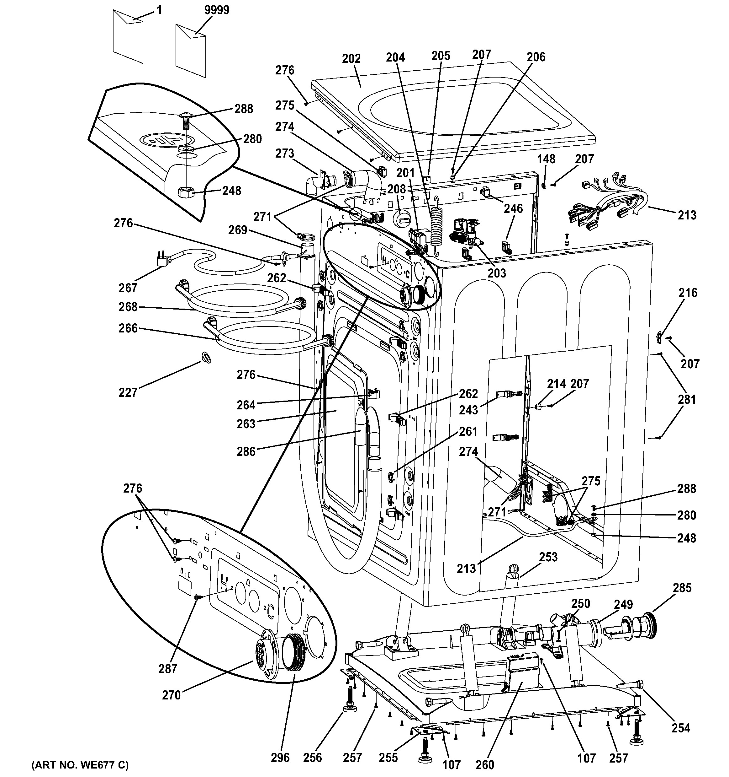 CABINET & TOP PANEL