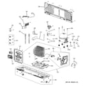 GE GFSL6KKYCLS machine compartment diagram