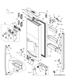 Dispenser door