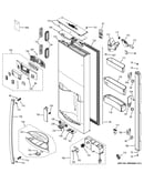 Dispenser door