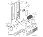 GE GSE22ETHBBB machine compartment diagram