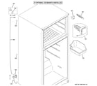 GE GTS16GTHCRBB ice maker diagram