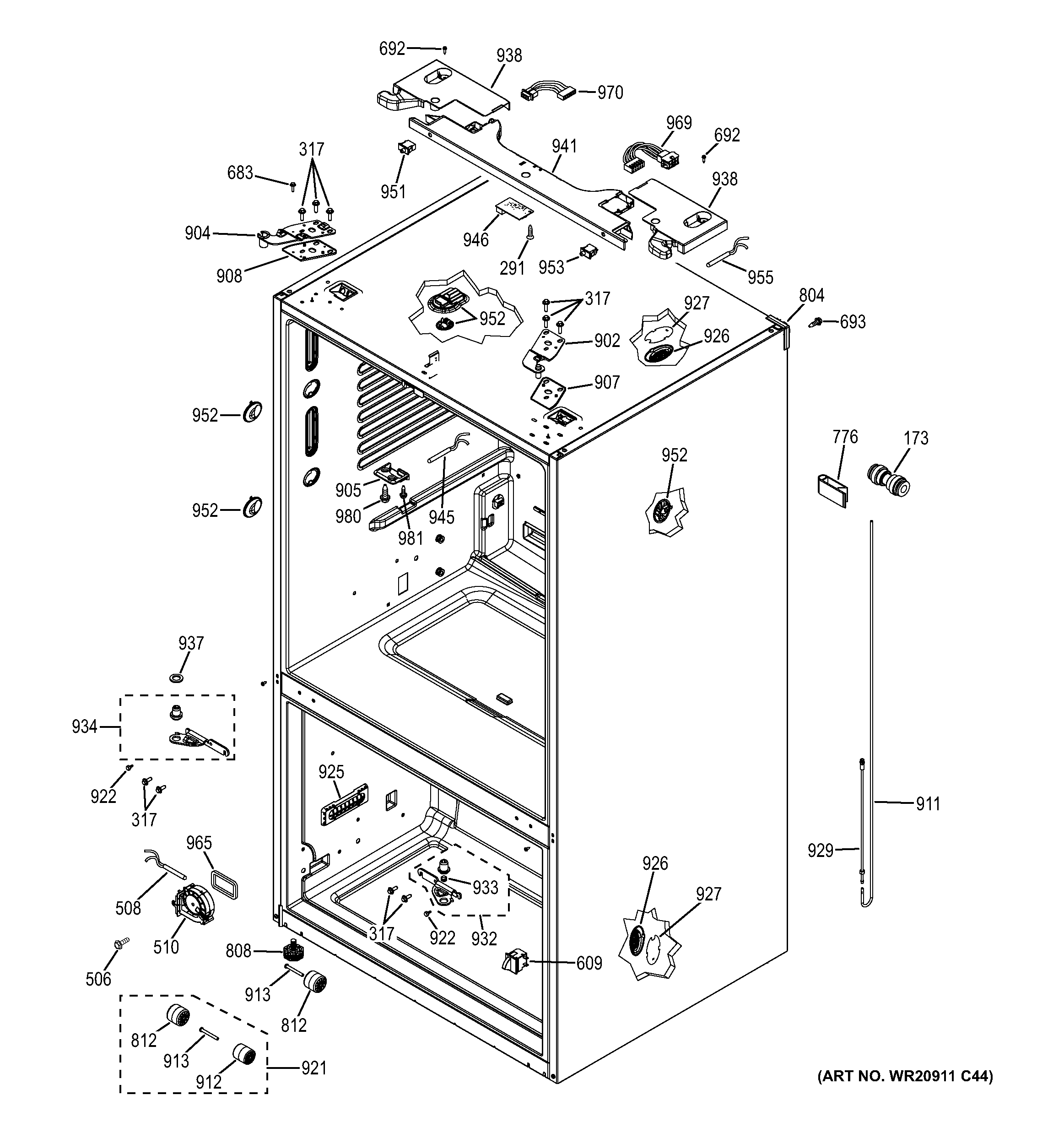 Case parts