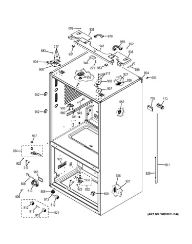 Case parts