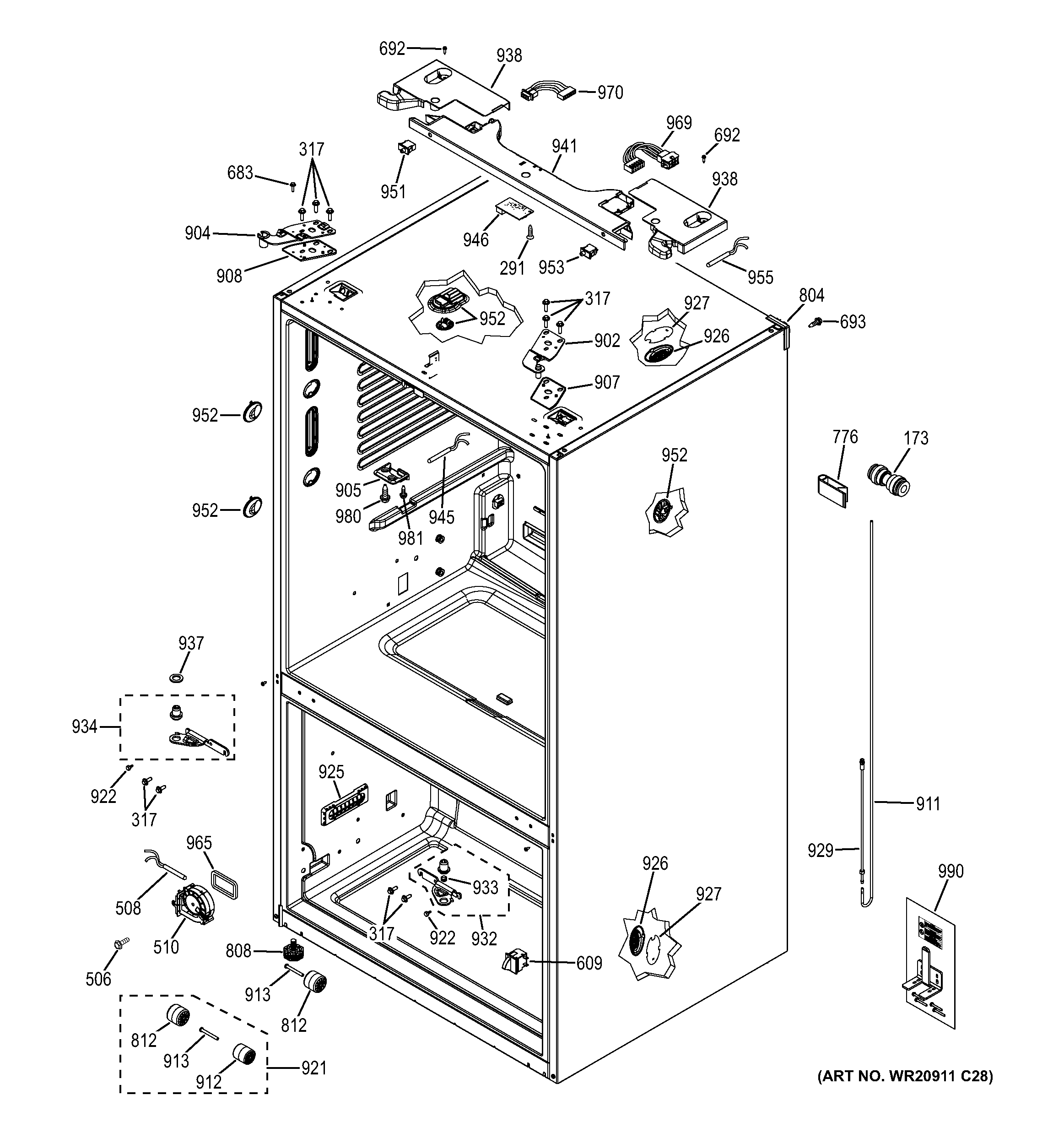 CASE PARTS