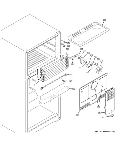 Freezer section