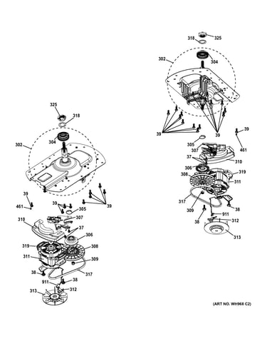 Motor & drive assembly