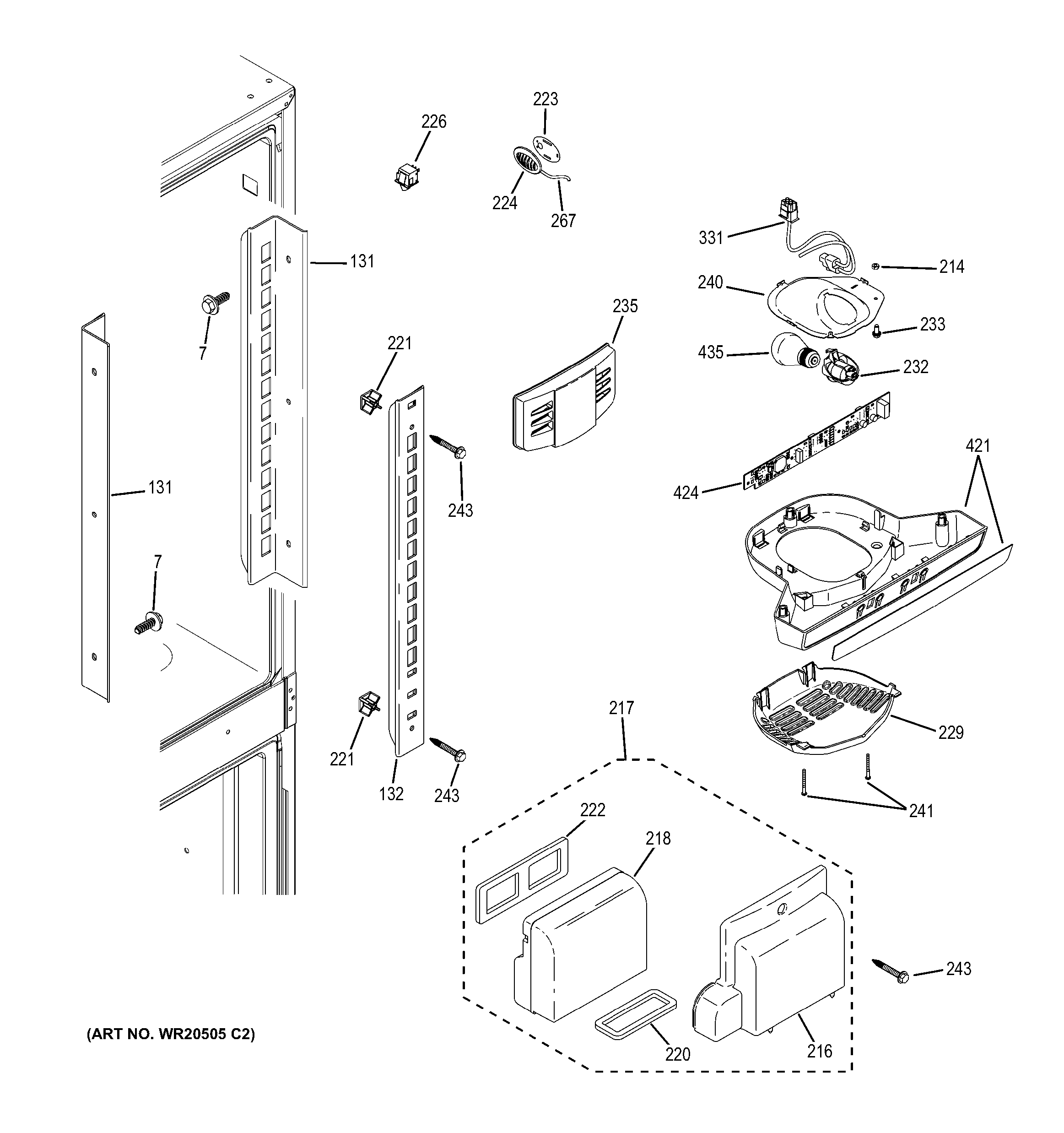 Fresh food section