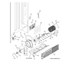 GE PNS20KSHAFSS machine compartment diagram