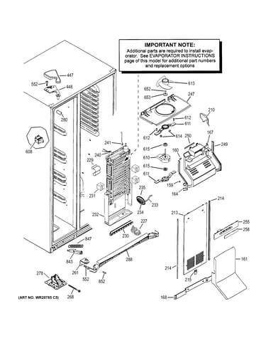 Freezer section